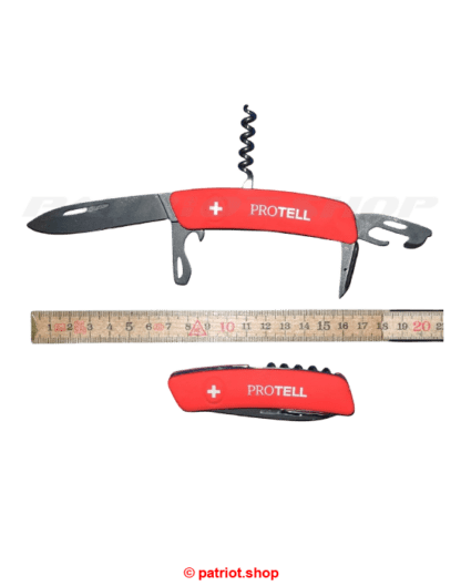 PROTELL <br>Taschenmesser <br><b>Logo Schriftzug</b>