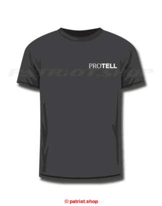 PROTELL <br>T-Shirt <br><b>Logo Schriftzug </b><br>seitlich