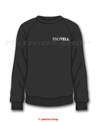 PROTELL <br>Pullover <br> <b>Logo Schriftzug </b><br>seitlich