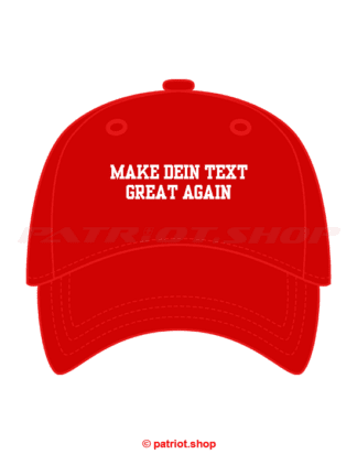 Cap <br><b>MAKE DEIN TEXT <br>GREAT AGAIN</b>