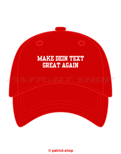 Cap <br><b>MAKE DEIN TEXT <br>GREAT AGAIN</b>