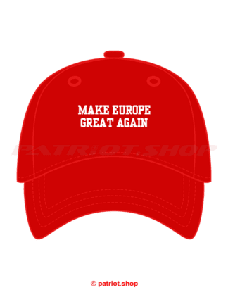 Cap <br><b>MAKE EUROPE <br>GREAT AGAIN</b>