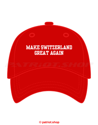 Cap <br><b>MAKE SWITZERLAND <br>GREAT AGAIN</b>