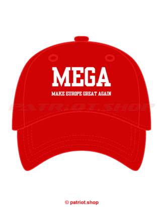 Cap <br><b>MEGA <br>MAKE EUROPE GREAT AGAIN</b>