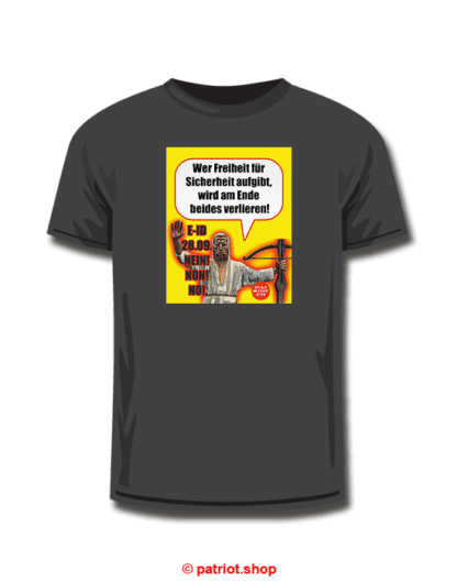 T-Shirt<br><b> EI-D NEIN! NON! NO!</b> - Image 6