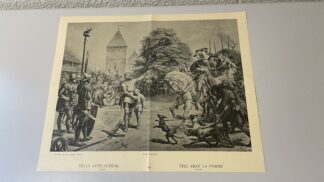 Bild <br><b>Original Bild Tells Apfelschuss, Rarität, Top!</b>