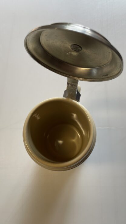 Bierkrug <br><b>Bierkrug mit Zinndeckel - 700 Jahre Eidgenossenschaft <br>Deckel abgebrochen</b> - Image 6