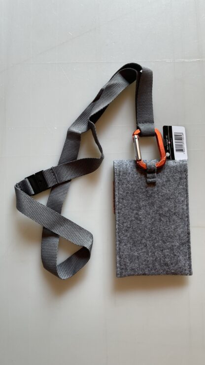 Etui <br><b>SWITZERLAND Schweizer Etui Filz mit Karabiner u. Halsbändel</b> - Image 3