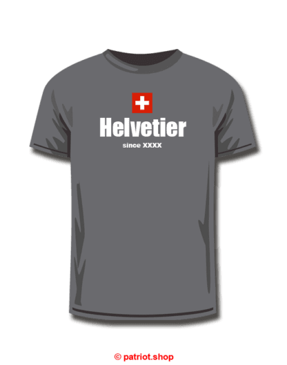 T-Shirt <br><b>CH <br>Helvetier <br>since Dein Geburtsjahr</b> - Image 4