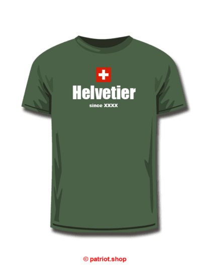 T-Shirt <br><b>CH <br>Helvetier <br>since Dein Geburtsjahr</b> - Image 12