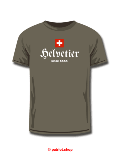 T-Shirt <br><b>CH <br>Helvetier <br>since Dein Geburtsjahr</b> - Image 9