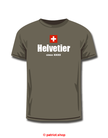 T-Shirt <br><b>CH <br>Helvetier <br>since Dein Geburtsjahr</b> - Image 10