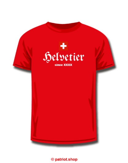 T-Shirt <br><b>CH <br>Helvetier <br>since Dein Geburtsjahr</b> - Image 7