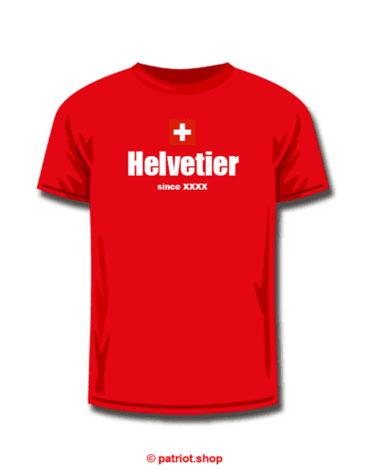 T-Shirt <br><b>CH <br>Helvetier <br>since Dein Geburtsjahr</b> - Image 8
