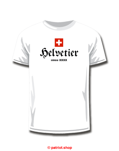 T-Shirt <br><b>CH <br>Helvetier <br>since Dein Geburtsjahr</b> - Image 5