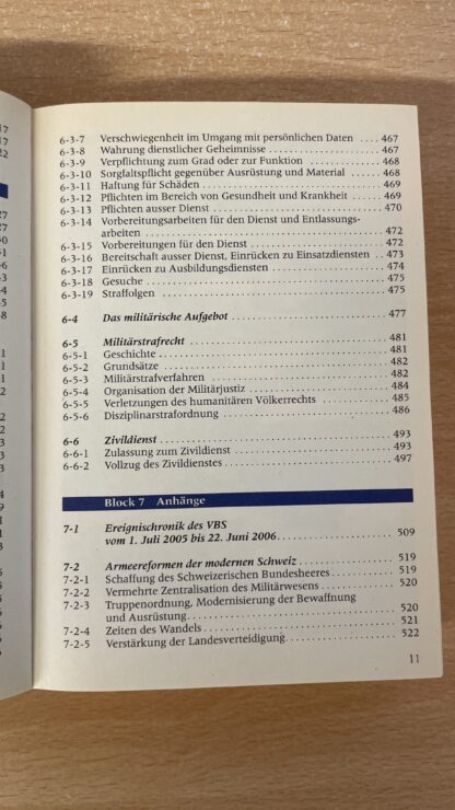 Buch <br><b>Schweizer Armee 2007/08 - Wissenswertes zur Landesverteidigung</b> - Image 9