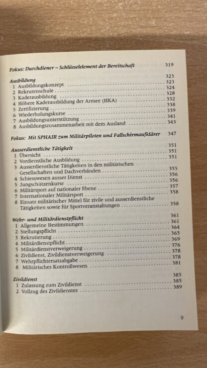 Buch <br><b>Schweizer Armee 2006 - Wissenswertes zur Landesverteidigung</b> - Image 7