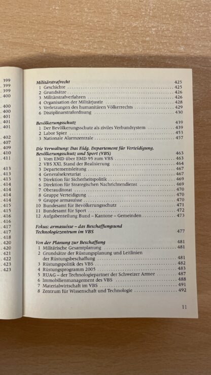 Buch <br><b>Schweizer Armee 2006 - Wissenswertes zur Landesverteidigung</b> - Image 9