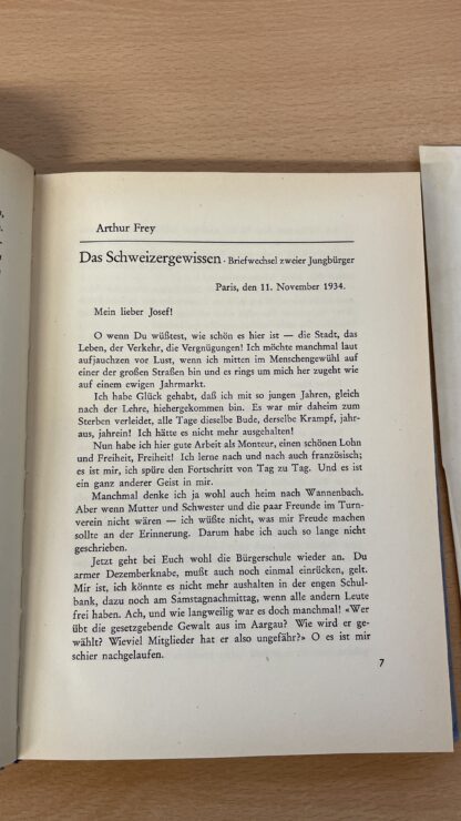 Buch <br><b>"Meine Heimat" - Antikes Buch der Gemeinde Wettingen, Aargau</b> - Image 5