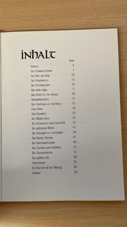 Buch <br><b>Sagen aus dem Kanton Zürich - Spannende Geschichten!</b> - Image 2