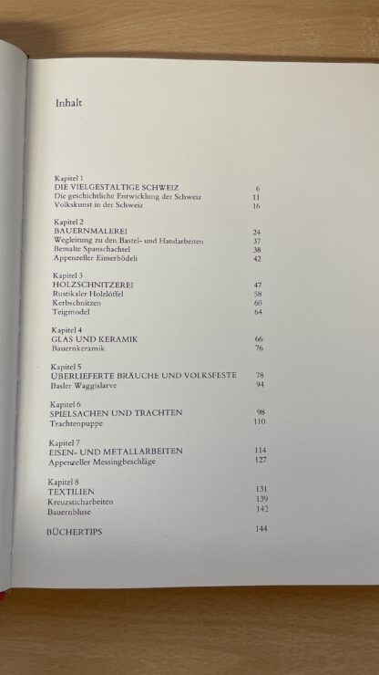 Buch <br><b>Volkstümliches Handwerken in der Schweiz - Bastelbuch</b> - Image 3