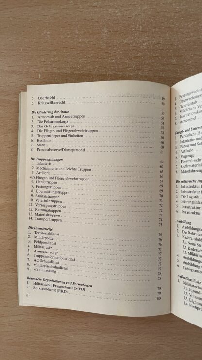 Buch <br><b>Schweizer Armee 95 - Wissenswertes zur Landesverteidigung</b> - Image 4