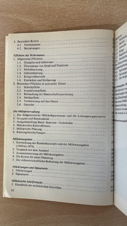 Buch <br><b>Schweizer Armee 80 - Wissenswertes zur Landesverteidigung</b> - Image 8