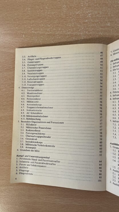 Buch <br><b>Schweizer Armee 86 - Wissenswertes zur Landesverteidigung</b> - Image 4