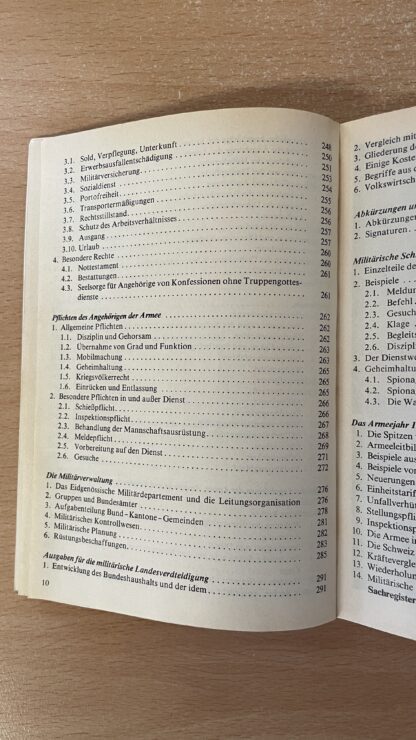 Buch <br><b>Schweizer Armee 86 - Wissenswertes zur Landesverteidigung</b> - Image 8