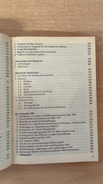 Buch <br><b>Schweizer Armee 86 - Wissenswertes zur Landesverteidigung</b> - Image 9