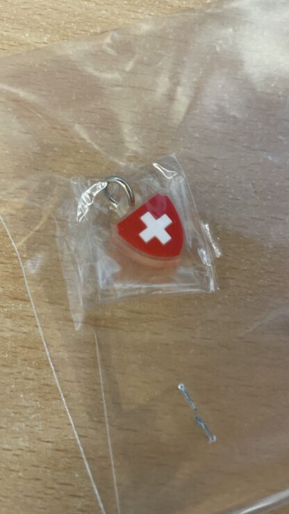 Schlüsselanhänger <br><b>Schweizer Wappen Anhänger, ungebraucht, Originalverpackt!</b>
