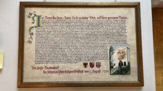 Antik <br><b>Bundesbrief 1291 Faksimile Druck,Top Zustand, Rarität!</b>