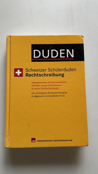 Buch <br><b>Schweizer Schülerduden Rechtschreibung - Lehrmittelverlag</b>