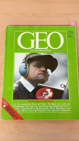 Buch <br><b>GEO Magazin 05/1985 - Wehr-Macht Schweiz</b>