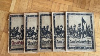 Hefte <br><b>Unser Volk in Waffen - Grenzbesetzung 1914/15 Band 1 bis 5</b>