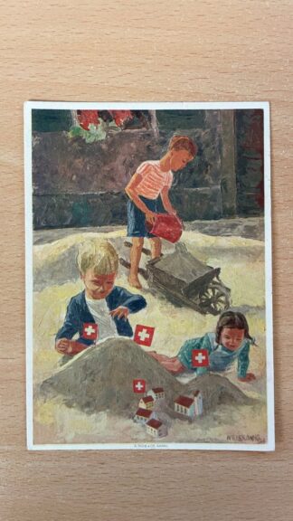 Antik <br><b>Alte Ansichtskarte Bundesfeier 1937</b>