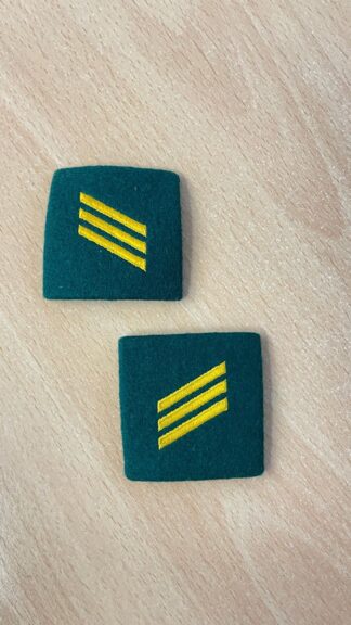 Militär <br><b>2x Schweizer Armee Obergefreiter Patte Achsselpatte</b>