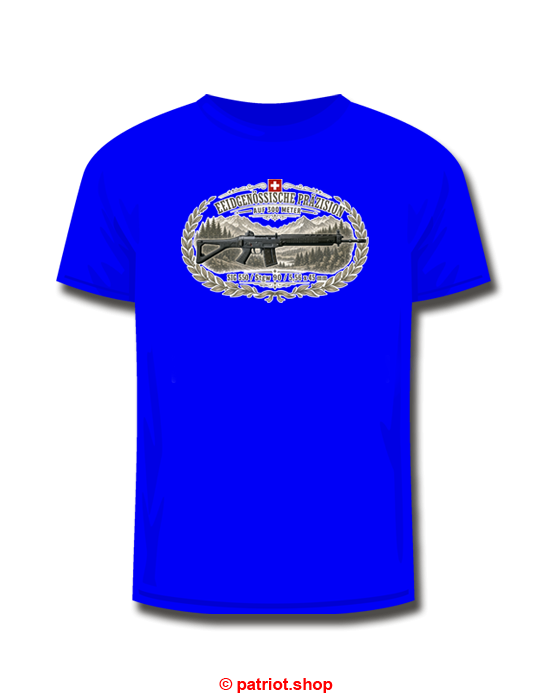 T-Shirt <br><b> EIDGENÖSSISCHE <br> PRÄZISION <br>300m </b><br>SIG 550 - Image 8