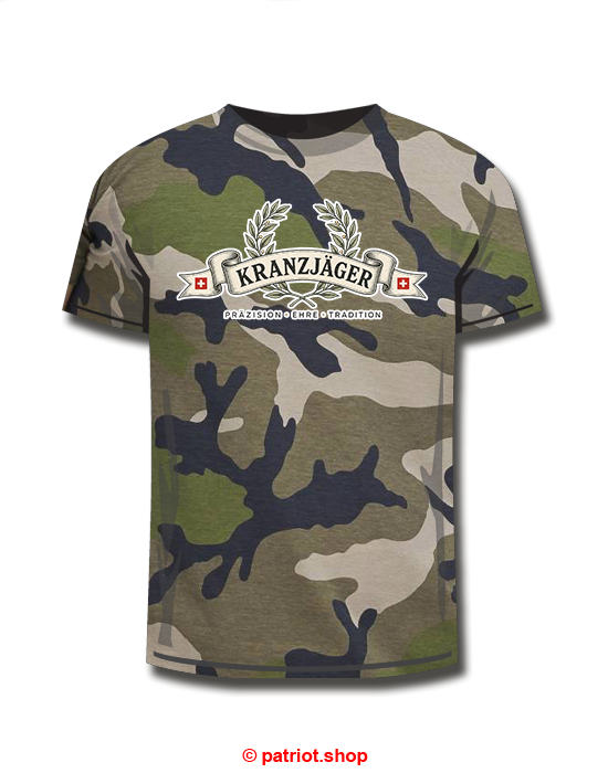 T-Shirt <br><b> KRANZJÄGER </b><br>PRÄZISION EHRE TRADITION - Image 9