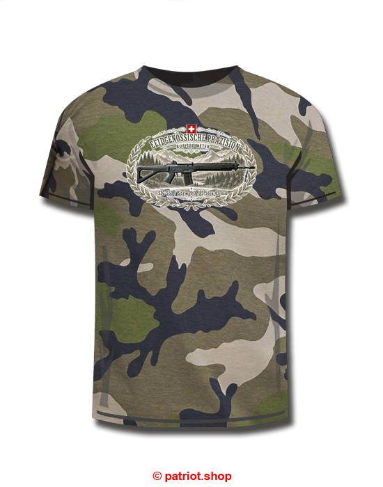 T-Shirt <br><b> EIDGENÖSSISCHE <br> PRÄZISION <br>300m </b><br>SIG 550 - Image 9