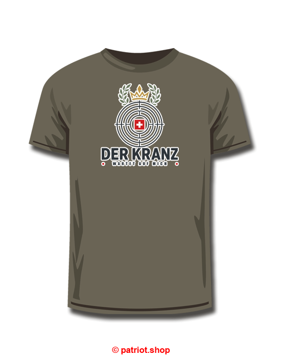 T-Shirt <br><b> DER KRANZ <br> WARTET AUF MICH</b>