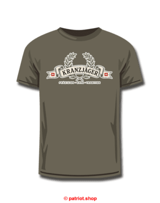 T-Shirt <br><b> KRANZJÄGER </b><br>PRÄZISION EHRE TRADITION