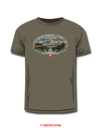 T-Shirt <br><b> EIDGENÖSSISCHE <br> PRÄZISION <br>300m </b><br>Karabiner