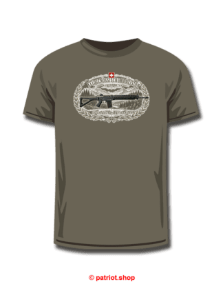 T-Shirt <br><b> EIDGENÖSSISCHE <br> PRÄZISION <br>300m </b><br>SIG 550
