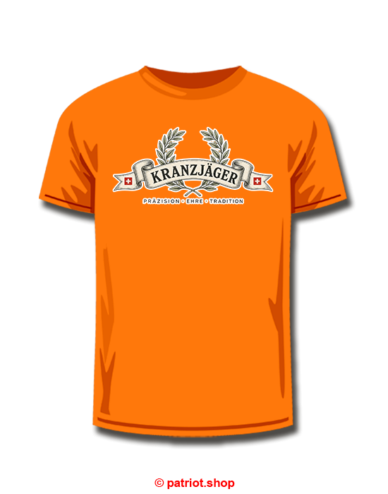 T-Shirt <br><b> KRANZJÄGER </b><br>PRÄZISION EHRE TRADITION - Image 7