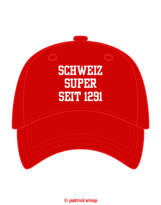 Cap <br><b>SCHWEIZ <br>SUPER SEIT 1291</b>