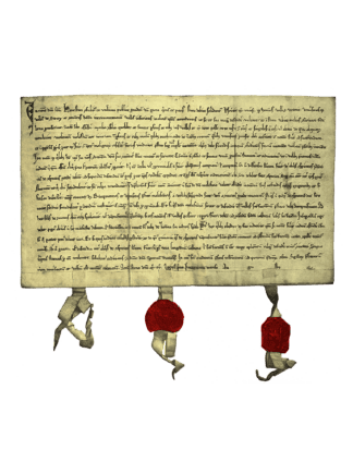 Poster<br><b> Bundesbrief 1291 </b><br>Original, lateinisch