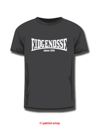 T-Shirt <br><b>EIDGENOSSE </b><br>gebogen <br>since 1291