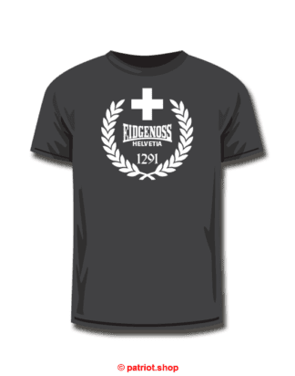 T-Shirt <br><b>Kranz <br>EIDGENOSS <br>HELVETIA <br>1291</b>