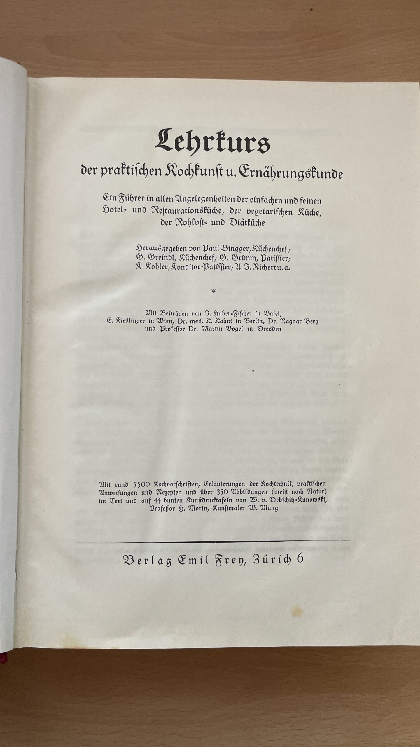 Buch <br><b>Praktische Kochkunst und Ernährungskunde - ca. 1930</b> - Image 3